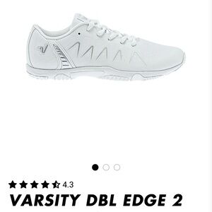 Slightly worn DBL EDGE 2 Varsity Cheer Shoes